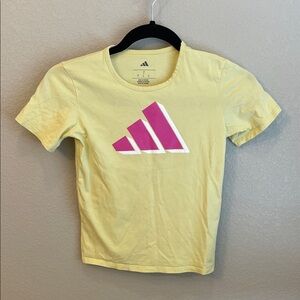 Adidas Girls Athletic Short Sleeve Tee